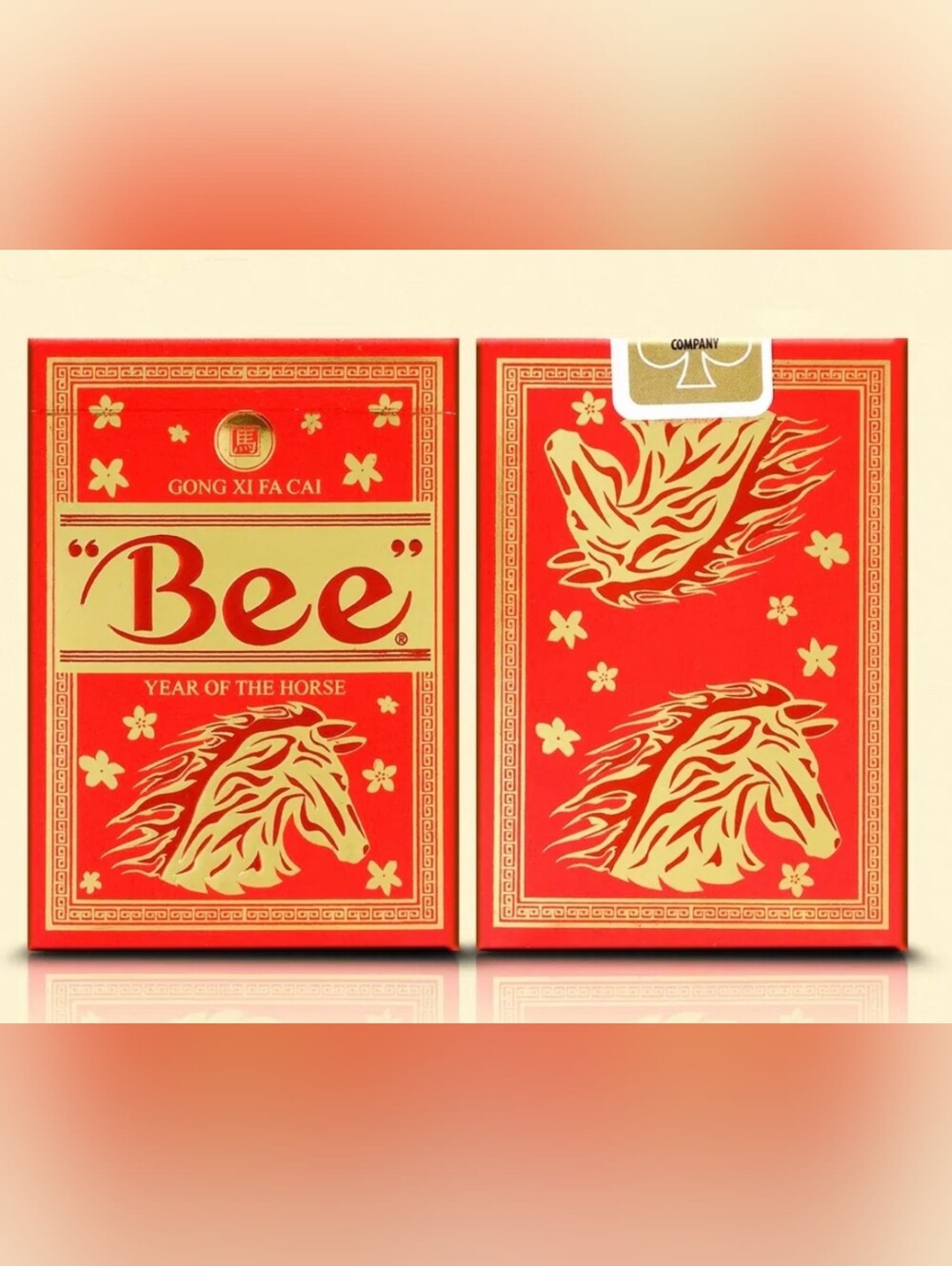 2026 Bee "Year of the Horse" playing card deck